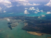 Arial view of Abaco