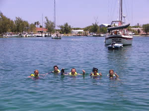 Snorkeling at Little Harbour